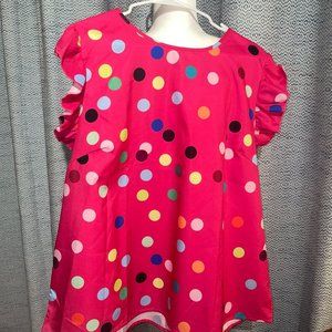 SHEIN polka dot blouse